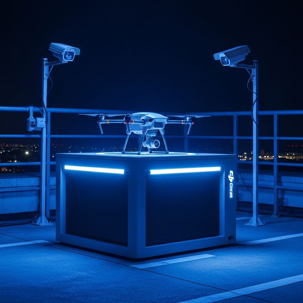 DJI Dock 3 em operação de segurança pública